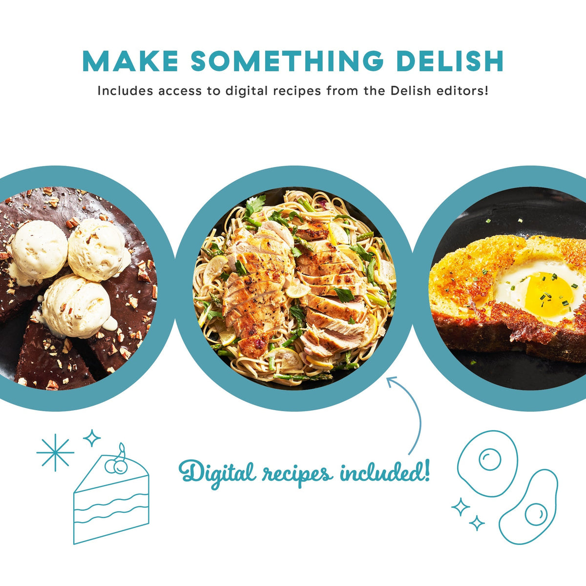Delish by Dash 12" Lightweight Cast Iron Skillet